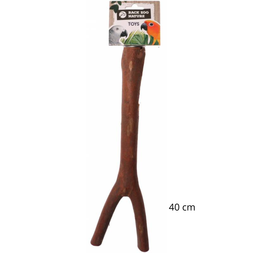 Back Zoo Nature Wooden Y- perch