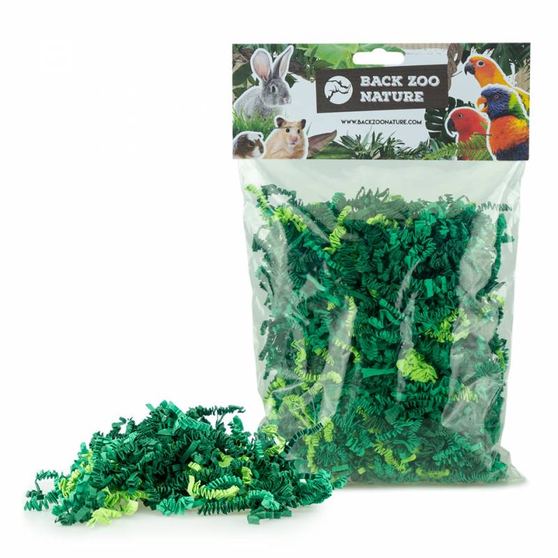 Back Zoo Nature Crinkle Paper Forest