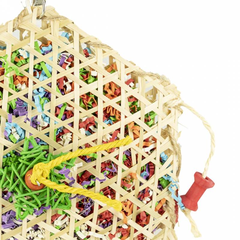 Back Zoo Nature - Woven Hexagon