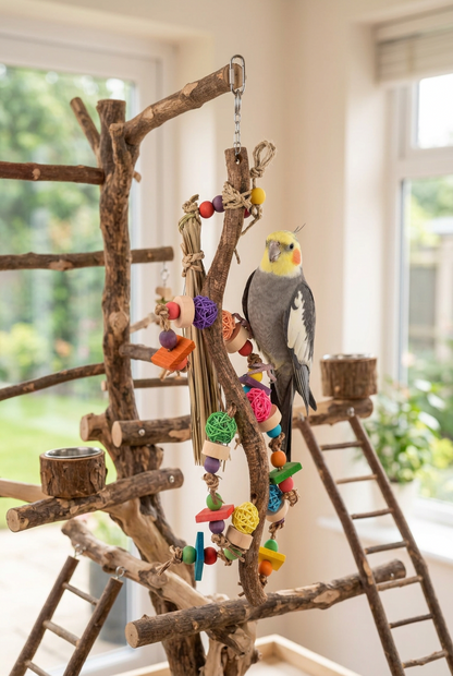 Vogelspeelgoed Flamingo Rainbow Chi