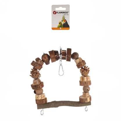Flamingo Takkie schommel voor vogels