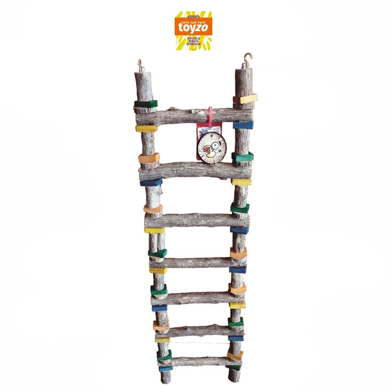 Ladder 7 Treden Hout 74cm