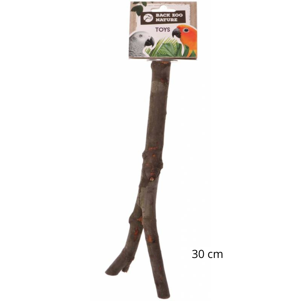 Back Zoo Nature Wooden Y- perch