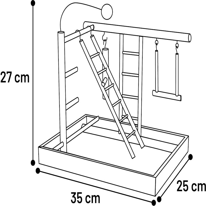 Flamingo - speeltuin voor vogels