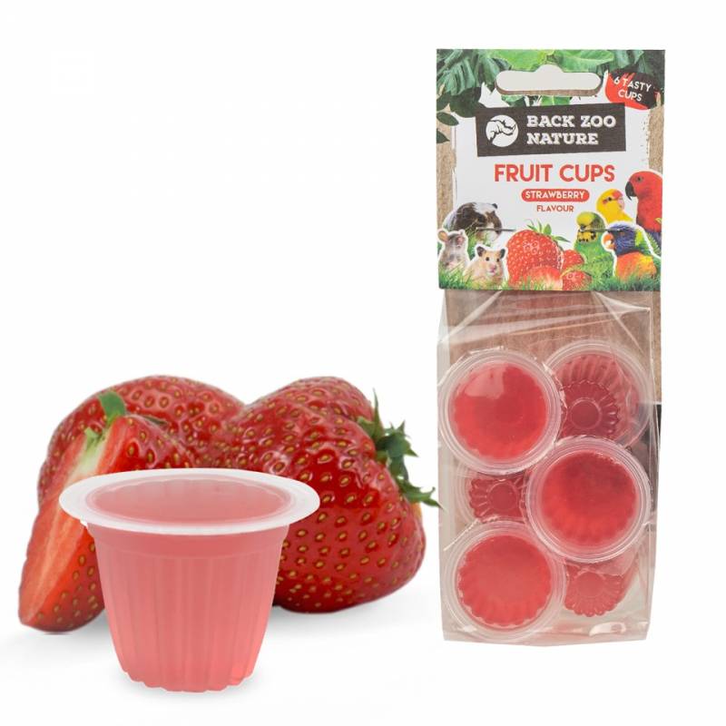 Fruitcupjes aardbei