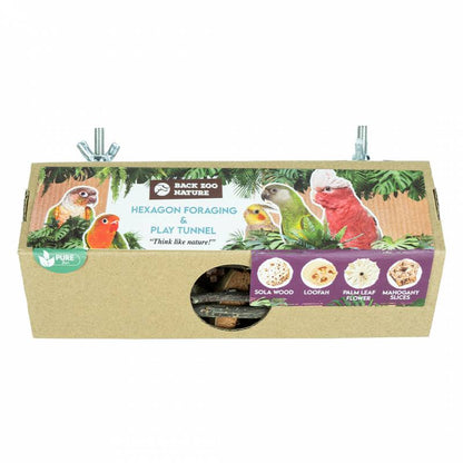 Back Zoo Nature - Hexagon Foraging & Play Tunnel