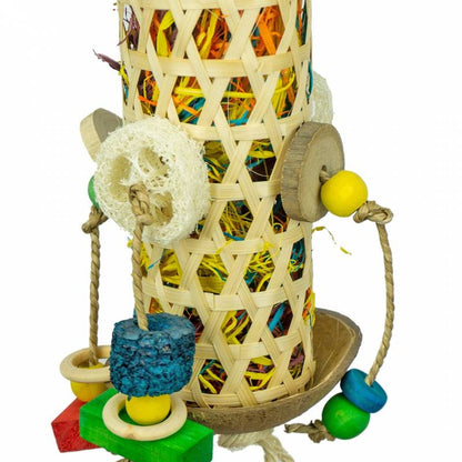 Foraging Maya Back Zoo Nature - Coco Foraging Tower – Maya´s Vogelshop