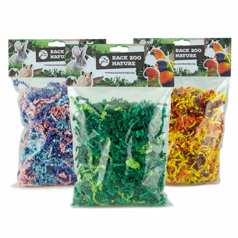 Back Zoo Nature - Crinkle Paper Forest Mix
